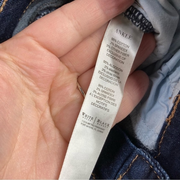 White House Black Market lace up ankle‎ Jeans size 4 - Picture 7 of 7